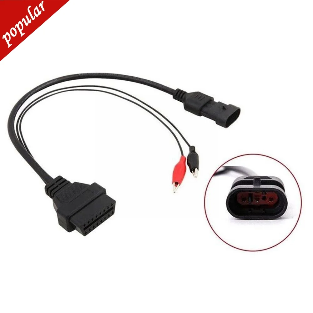 Cavo Obd A 3 Pin Per Fiat Per Lancia Per Alfa Romeo 3 Pin Maschio A Obd 16 Pin Adattatore Obd2 Obdii Dlc 16 Pin Diagnostica Femmina T