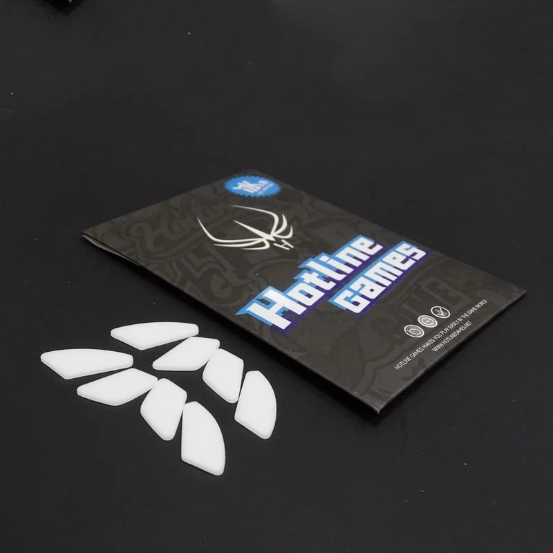 1 Pack Original Hotline Games ICE Mouse Skates For Glorious Model Odin O O- Wireless Odin D D- Arc Design PTFE Mice Glides Feet