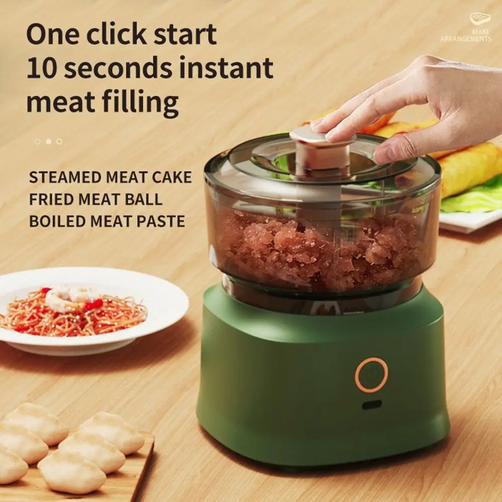 

Electric Peeling Garlic Masher Presses Meat Grinder Professional Cooking Machine for Vegetable Cutter Tool