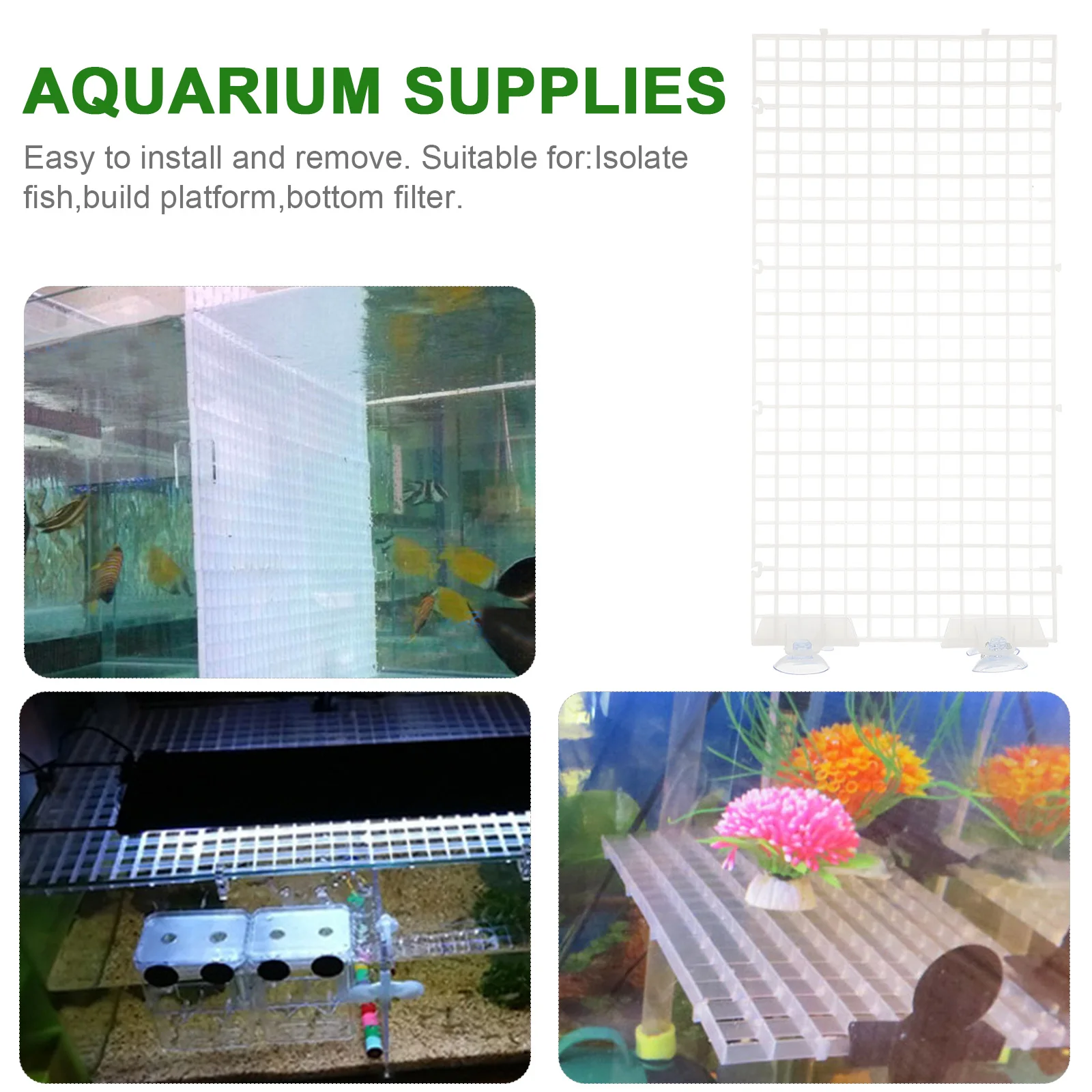 Aquarium Transparent Breeding Divider 2