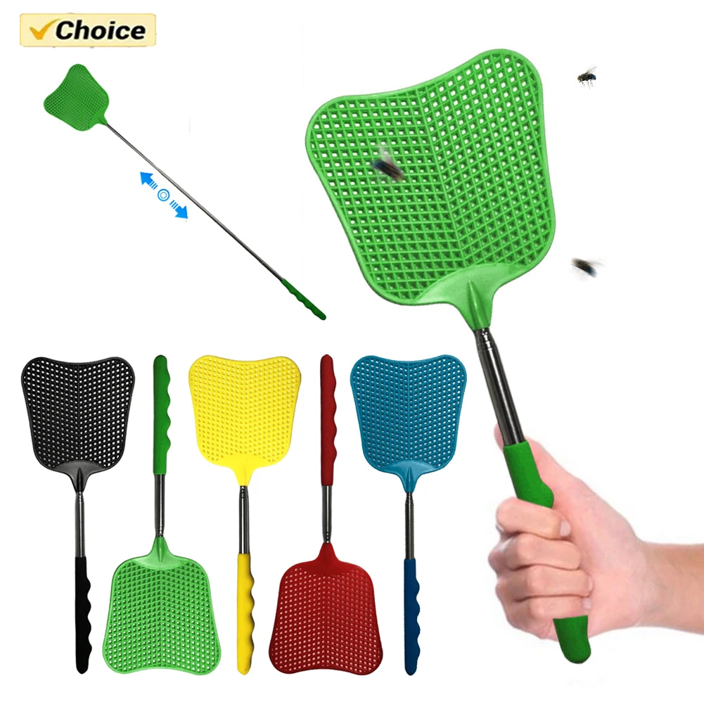 Fly Swatter 2Pcs Telescopic Retractable