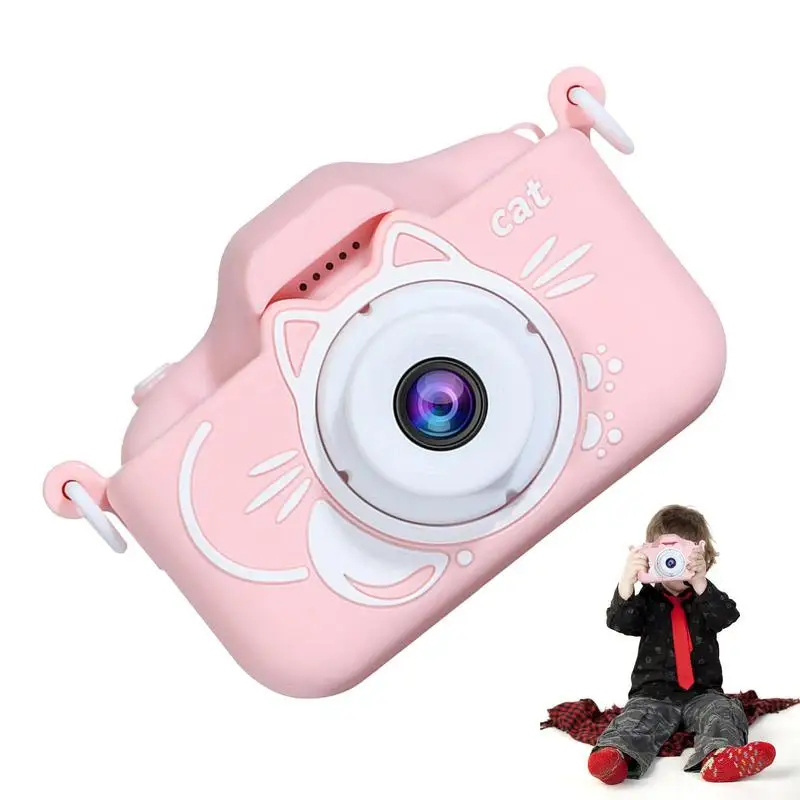Digital Camera Cover For Kids Kids Camera Protective Cover Silicone Video Waterproof Case For Birthday Gifts