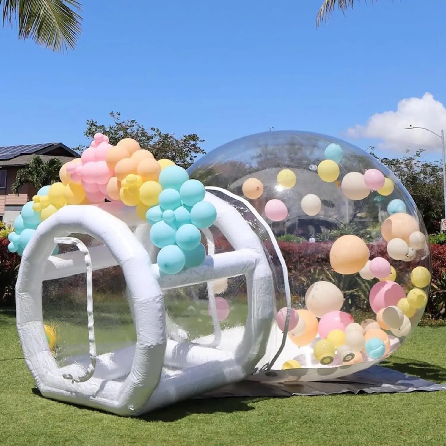 Balloon Inflatable Bubble House with Bubble Transparent Dome House Children's Indoor and Outdoor Party 5