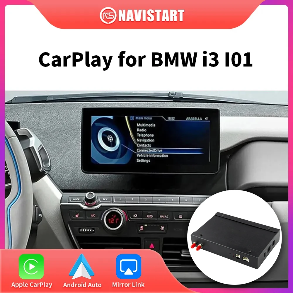 NAVISTART-Wireless-CarPlay-for-BMW-i3-I01-NBT-EVO-System-2013-2020 ...