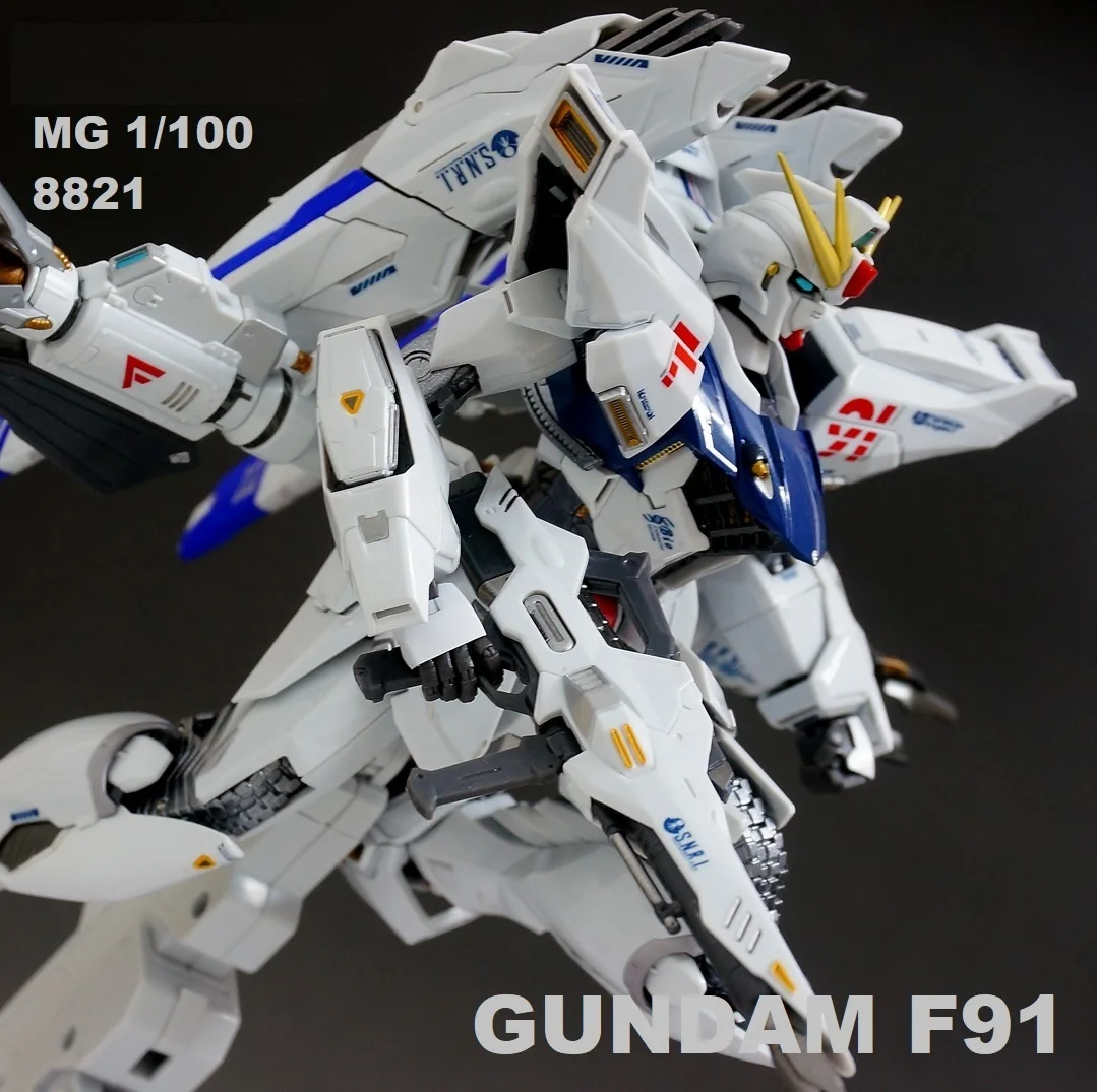 

8821 MG 1/100 MB F91 мобильный костюм, сборные модели, наборы, экшн-фигурки