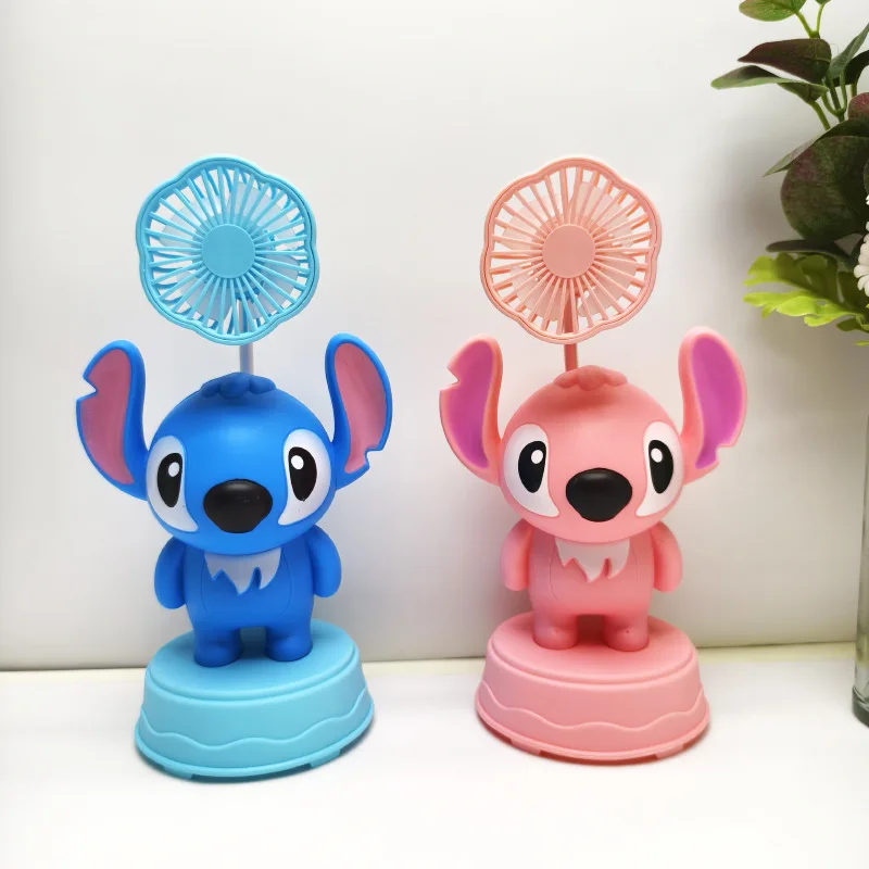 

Милый креативный Usb-вентилятор Лило и Ститч, школьный обучающий Настольный мультяшный мини-вентилятор, детская точилка для карандашей, канцелярские принадлежности