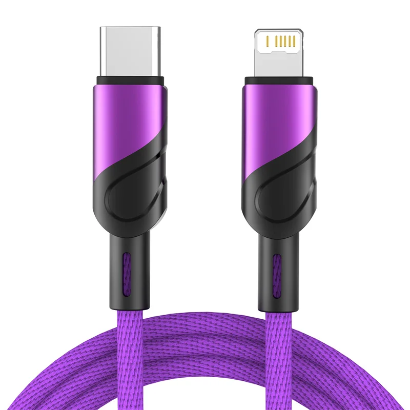 Fast Charging USB-C Cable For IPhone 14/13/12/11, Pro Max, XR, 8, IPad - White 6 thumbnail image