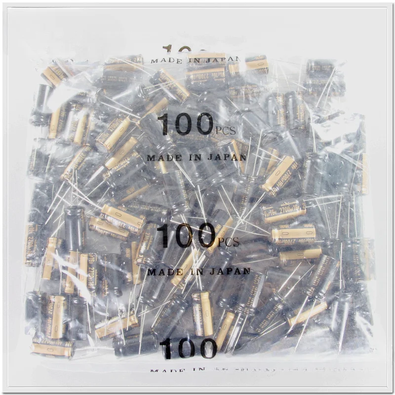 Nichicon HN 2700uF/16V electrolytic capacitor 105℃ 12.5x26mm 10PCS/50PCS