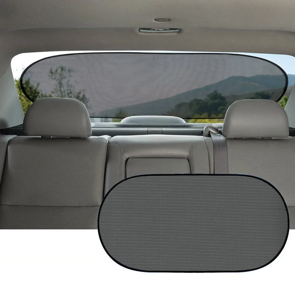 

100cm X 50cm Auto Rear Shade Mesh Sunshade Screen Heat Insulation Sun Shade Vehicle Shield Visor Protection Back Car Window