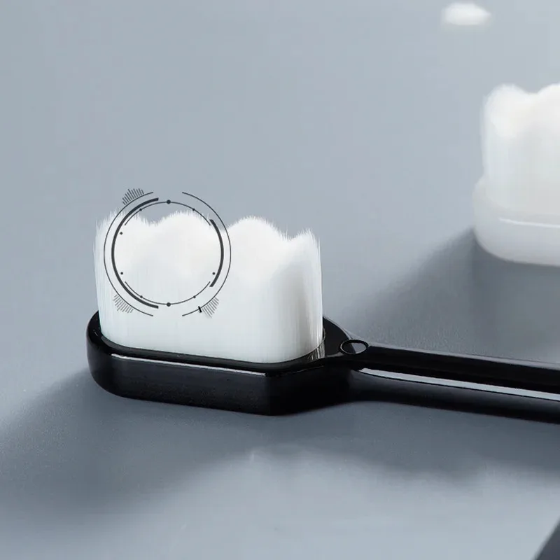 1-5pcs NEW Ultra fine Soft Toothbrush Million Nano Bristle Adult Brush Teeth Deep Cleaning Portable Travel Dental Oral Care Brus