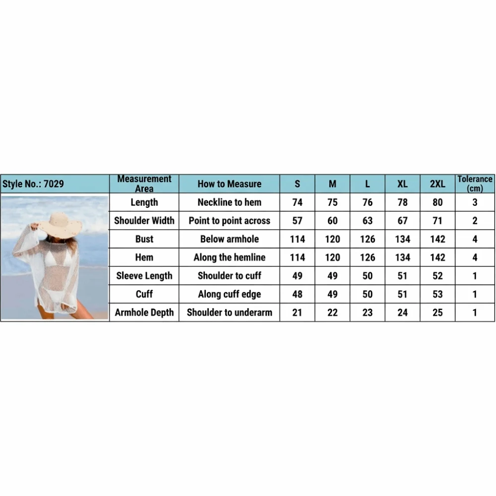 Women's Fashion Sheer Beach Dress Knit Texture Mesh Fabric Mesh Coverup Lightweight Boho Bikini Cover Up Beach Wear 6
