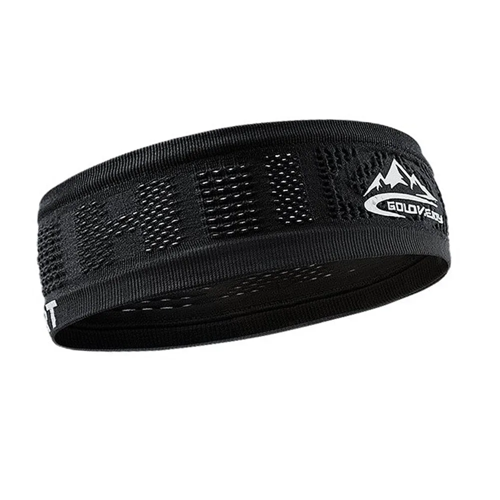 1pc Headband Sweatband Anti-Slip Sports Headband Stay Sweat-Free Outdoor Sport Hat Girth 40-60cm 48g Breathable Quick Drying