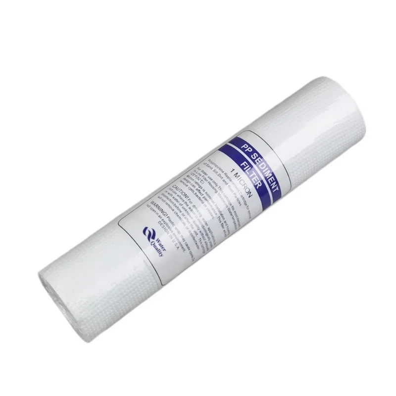 10pcs 10 INCH 1&5 Micron 120g/tablet PPF/Sediment Water Purifier Front Filter Cartridge Replacement Reverse Osmosis
