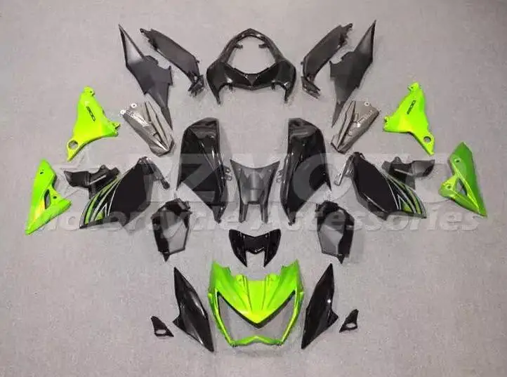 

Комплект обтекателей для мотоцикла из АБС-пластика, 4 подарка, подходит для KAWASAKI Z800 2013 2014 2015 2016 13 14 15 16, комплект кузова черного и зеленого цвета