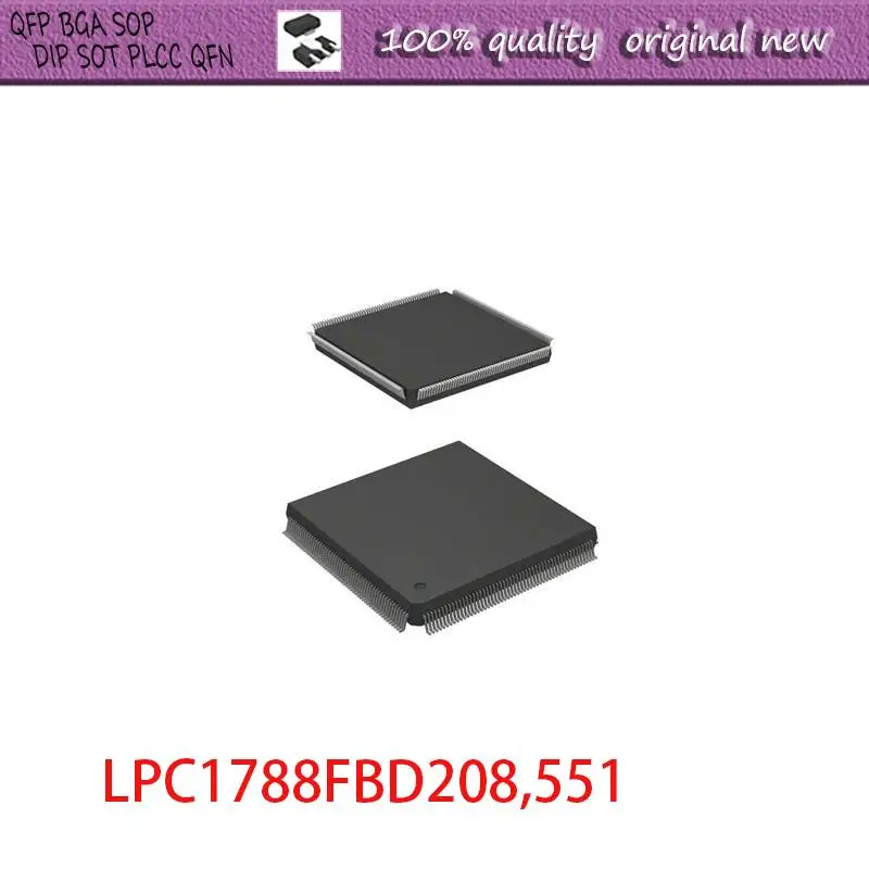 

NEW 1PCS/LOT LPC1788FBD208 LQFP-208