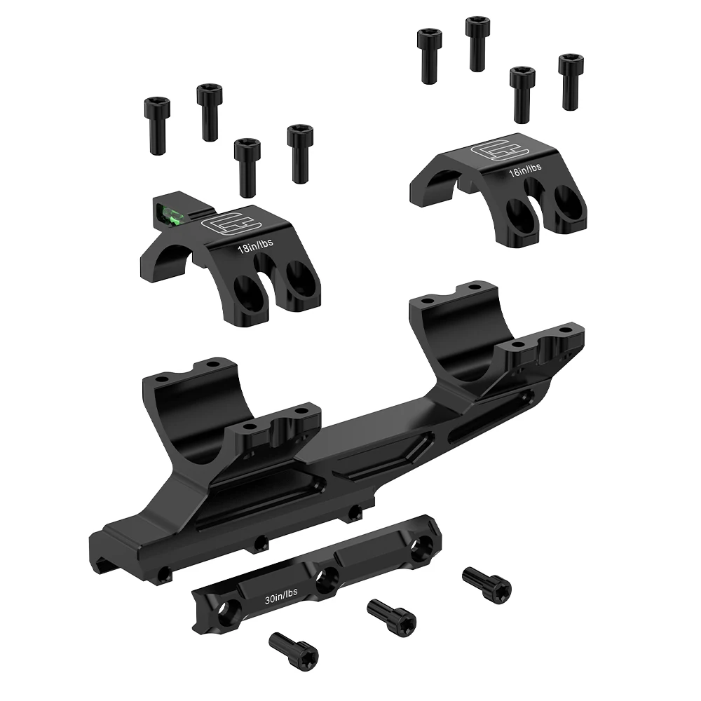 WestHunter Cantilever Picatinny One-Piece Scope Mount with Bubble Level Dual Ring Hunting Rings WH305B (30mm) WH306B (34mm)