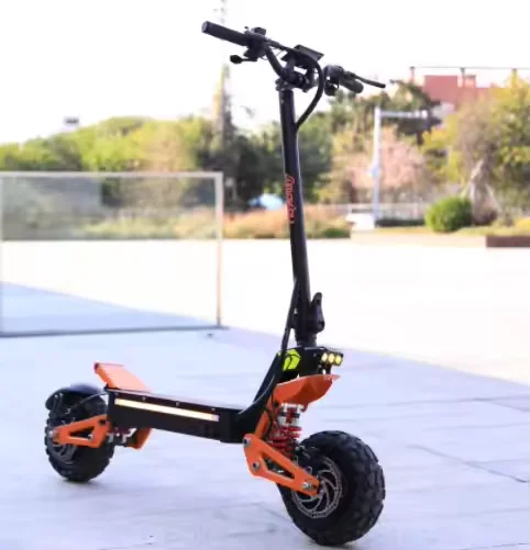 x5 6000W dual motor electric scooter 60v 40ah large battery remote scooter with seat 11-inch tires