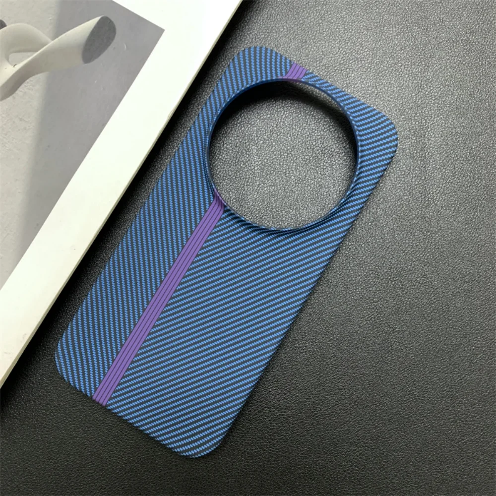 Sleek Carbon Fiber Pattern Frameless Phone Case - Shockproof Cover