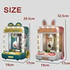 Cartoon Automatic Doll Claw Machine Doll Machine Kids Operated Play Game Clip Doll Toys Mini Claw Catch Toy Crane Machines Gift 5