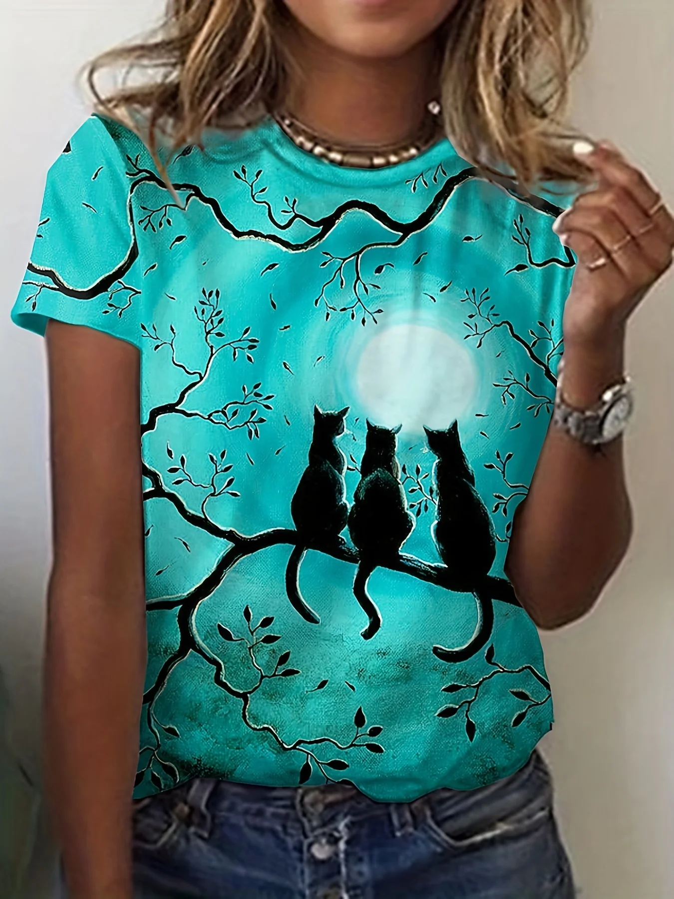 Cat-Print-Crew-Neck-T-Shirt-Casual-Short-Sleeve-Top-For-Spring-Summer-Women-s-Clothing.jpg
