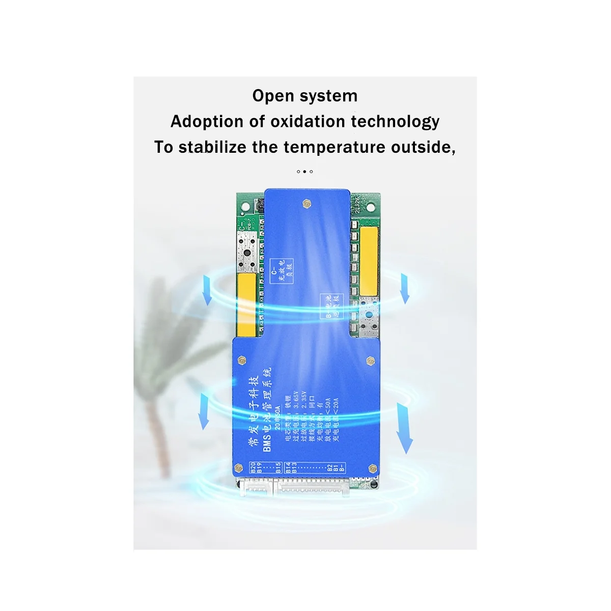 

Плата защиты литий-ионного аккумулятора 20S 60V LiFePO4, один и тот же порт с выравниванием, защита от падения (50 А)