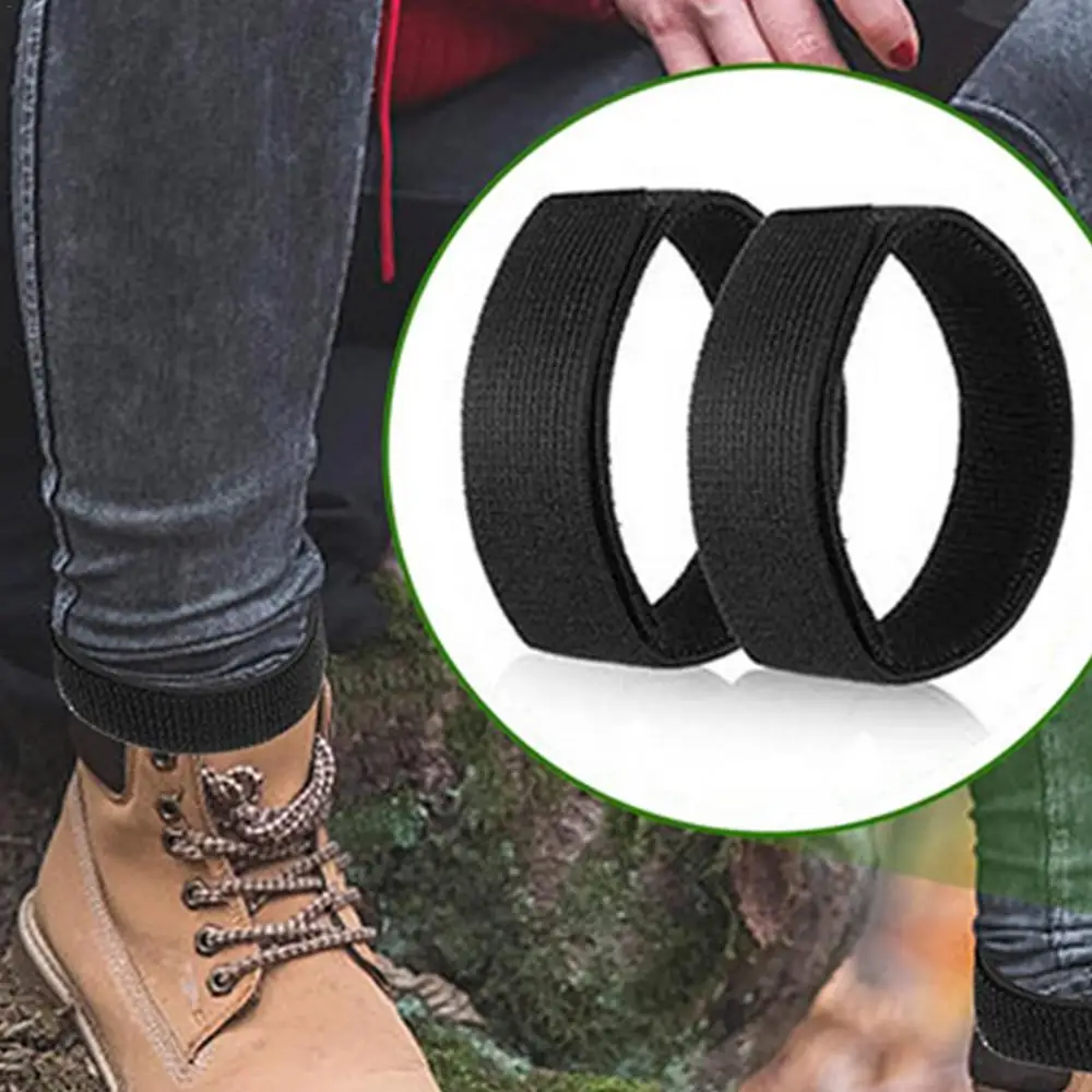 Trousers Blouses Straps 6X Elastic Boot Bands Straps With Hook And Loop Polyester Nylon Adjustable Cowboy Boot Straps