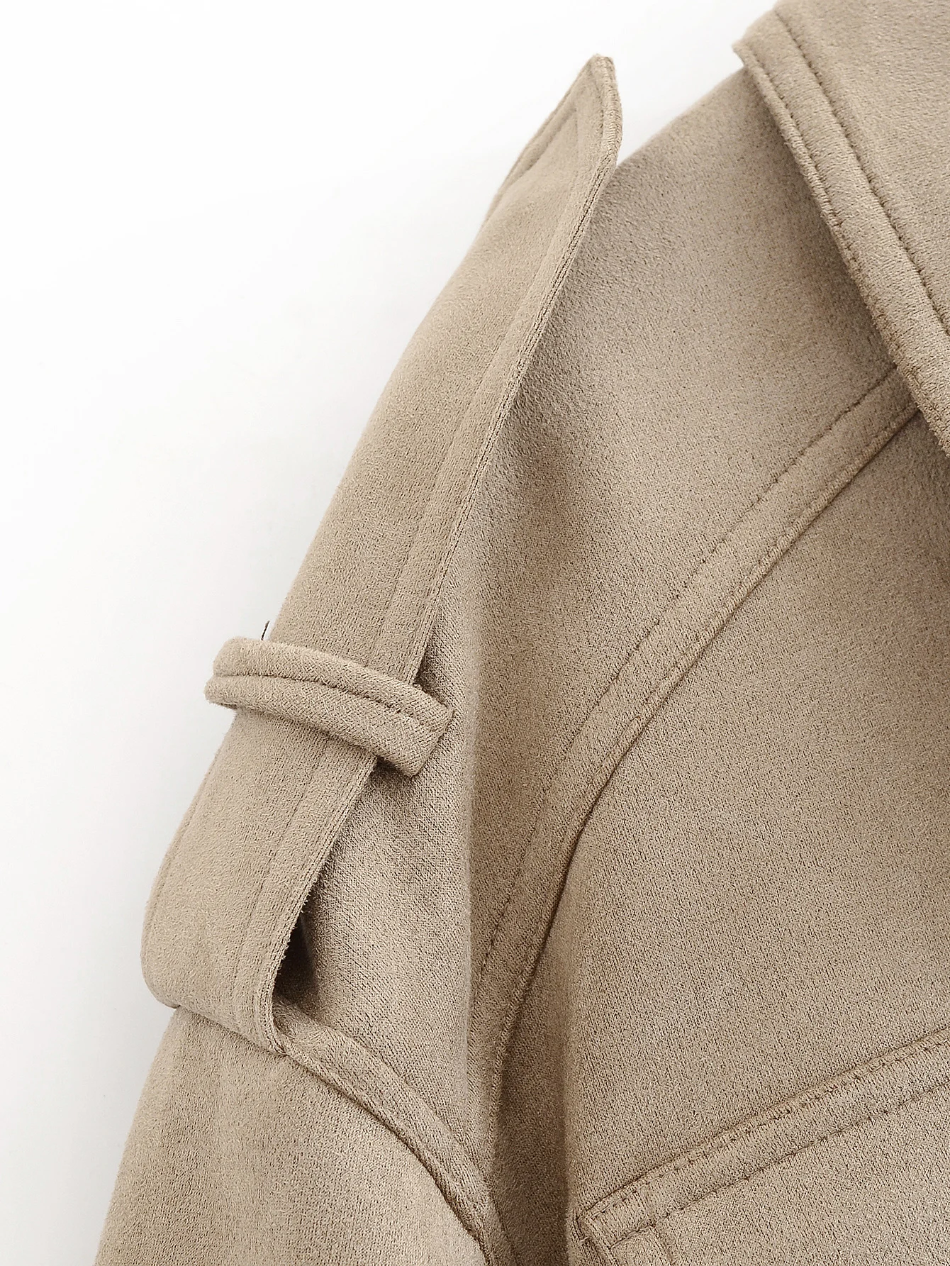 Women Suede Jacket Coat 2025 Fall Winter Fashion Long Sleeve Zipper Loose Coat Chic Female Leisure Streetwear Leather Outerwear