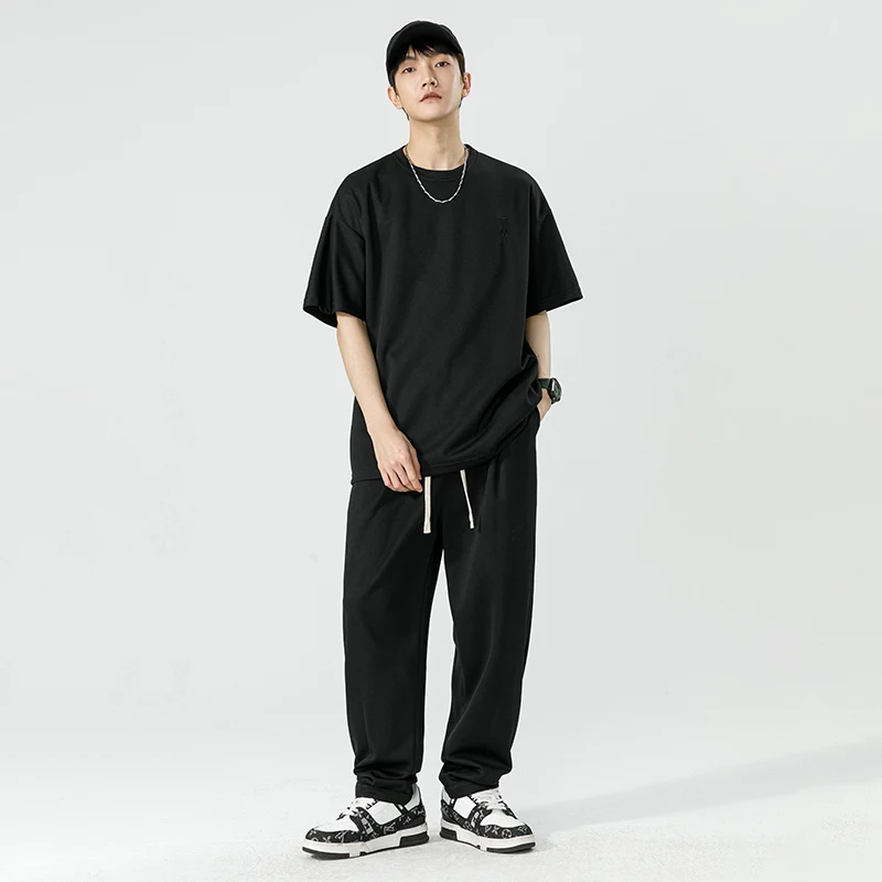 Summer Men's Casual Sets Men's Clothing Sportswear Sweatshirt T-shirt + Short Sportswear Jogger Male Fashion Tracksuits Hombre