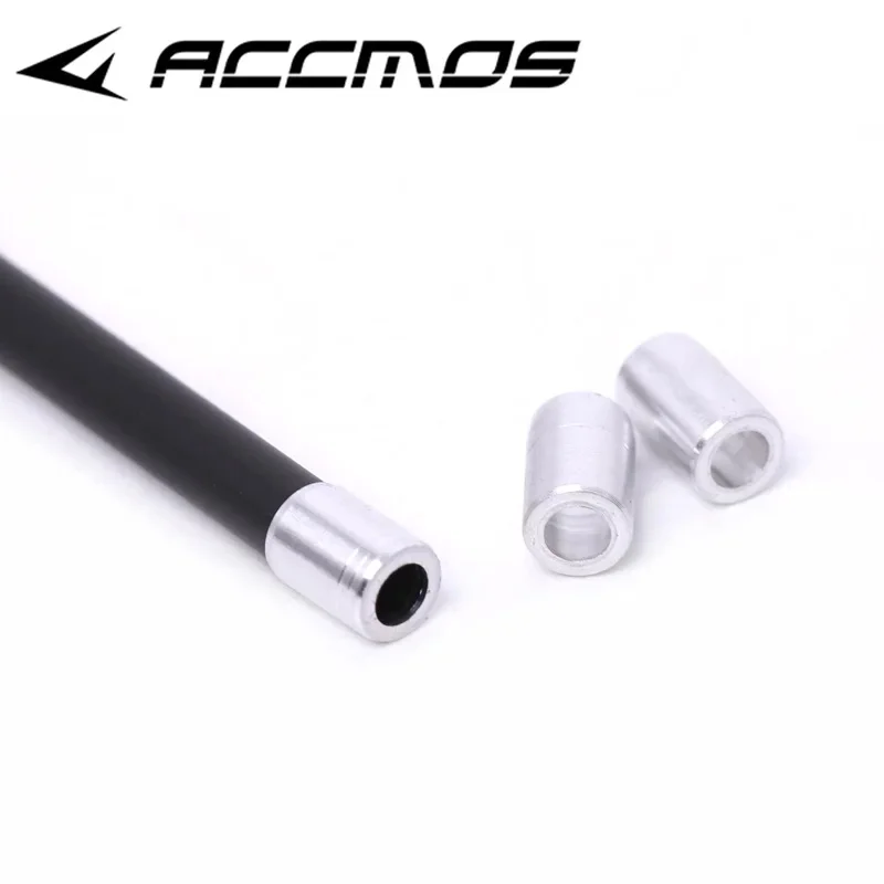 12/30pc ID 5.2mm Archery Bow Collars Explosion-Proof Ring For OD 6.2/6.3/6.55/6.7/6.8/6.9mm Arrow Shaft Protecter Accessories 5