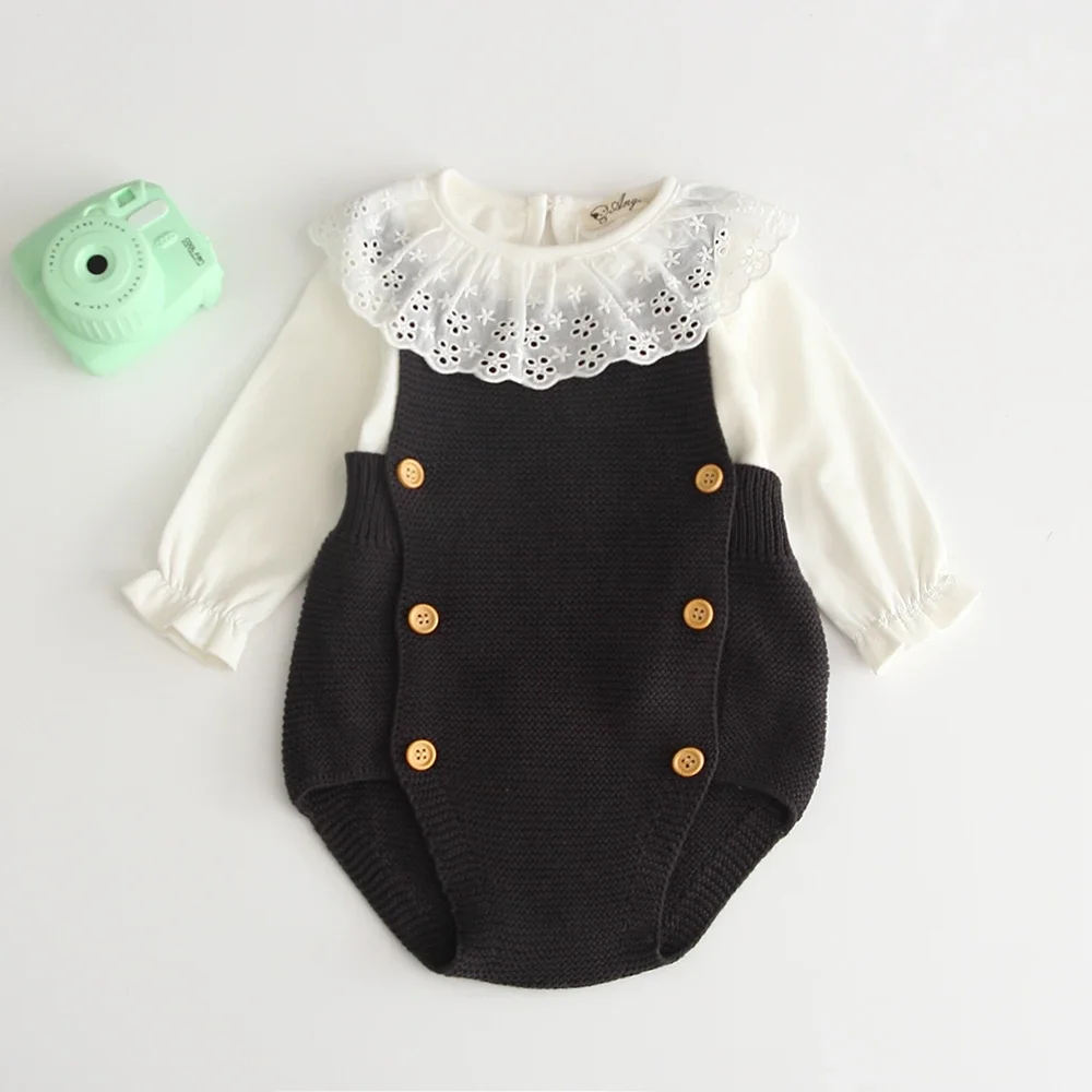 Newborn Baby Boys Clothes New 2024 Baby Knitting Rompers Cute Overalls Infantil Baby Girl Boy Sleeveless Romper Jumpsuit 0-24M