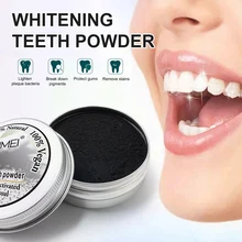 

Teeth Strong Whitening Powder Activated Coconut Charcoal Teeth Cleaning Powder Freshen Breath Brighten Teeth Dental Care NEW