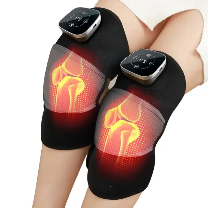 

Electric knee massager joint therapy elbow knee arm vibration massage pad analgesic health care knee protector