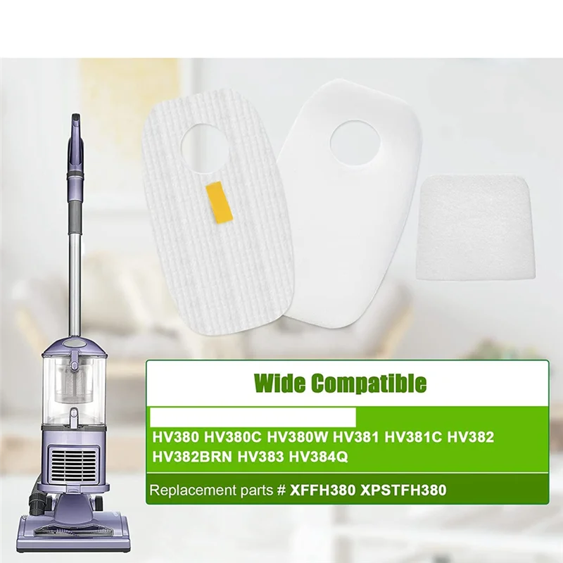 Фото Комплект фильтров для Shark Ro-Cket DuoClean HV380 HV381 HV382 HV380 HV381 HV383 HV384Q HV380W №5