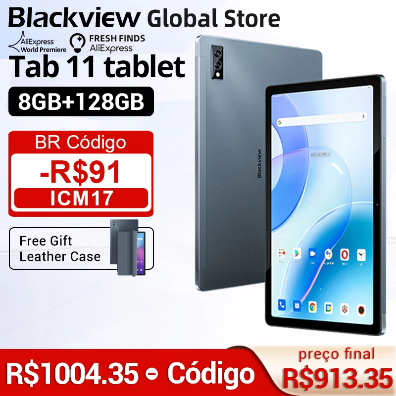 【World Premiere】Blackview Tab 11 Tablet Pad 8GB+128GB 10.36" 2K Display Octa Core Android 11 Widevine L1 6580mAh 460g In Stock latest samsung tablet