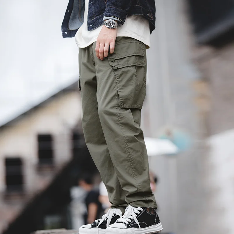Werkbroeken voor heren Outdoor-casual broek Joggen Gereedschap Effen kleur Sport Casual Licht Wandelen Broek met grote zakken kopen vanaf een prijs van 6.82