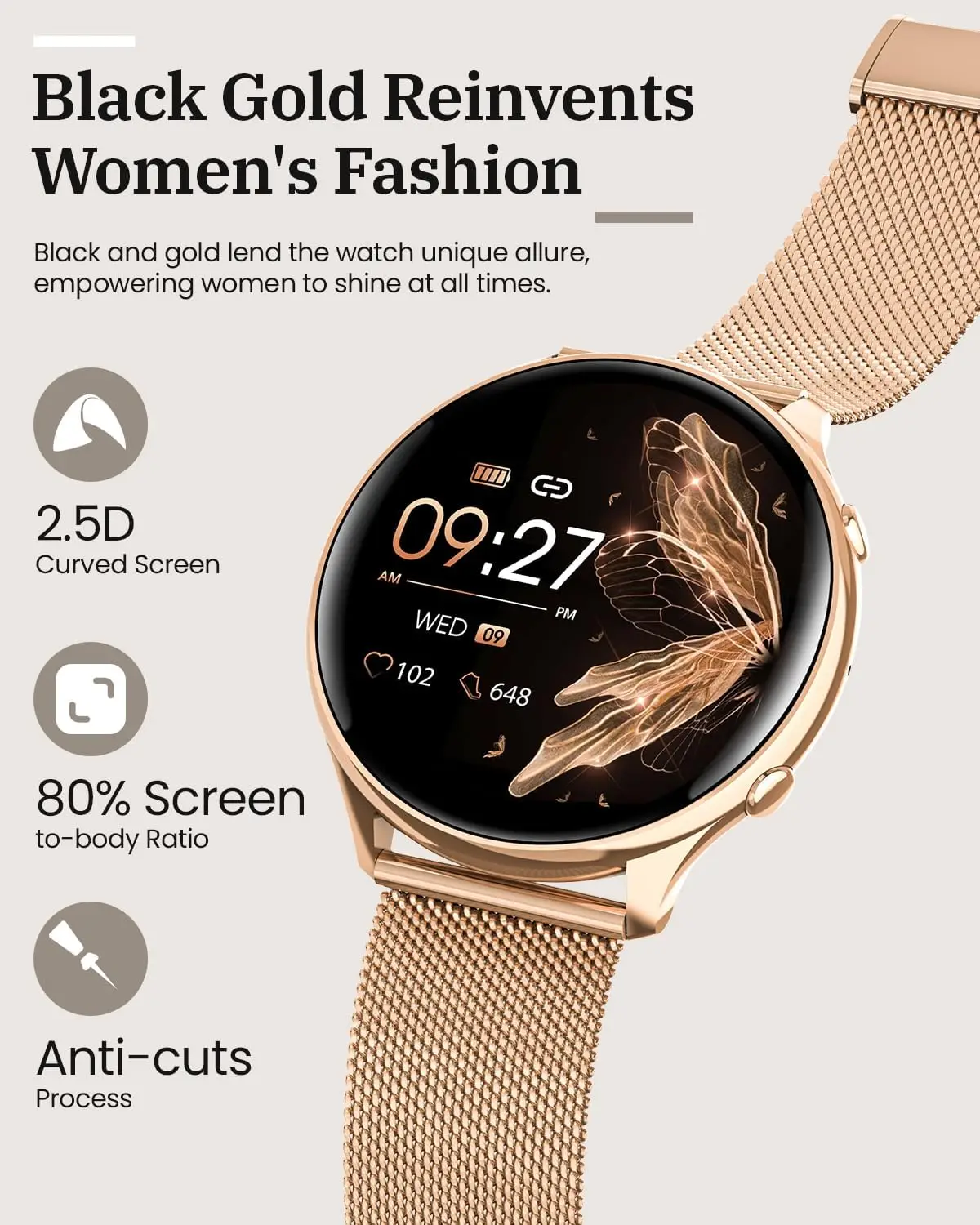 2024 NFC Ʈ ð  HD ȭ 120+ ȵ̵     ɹڼ  smartwatch  ios 