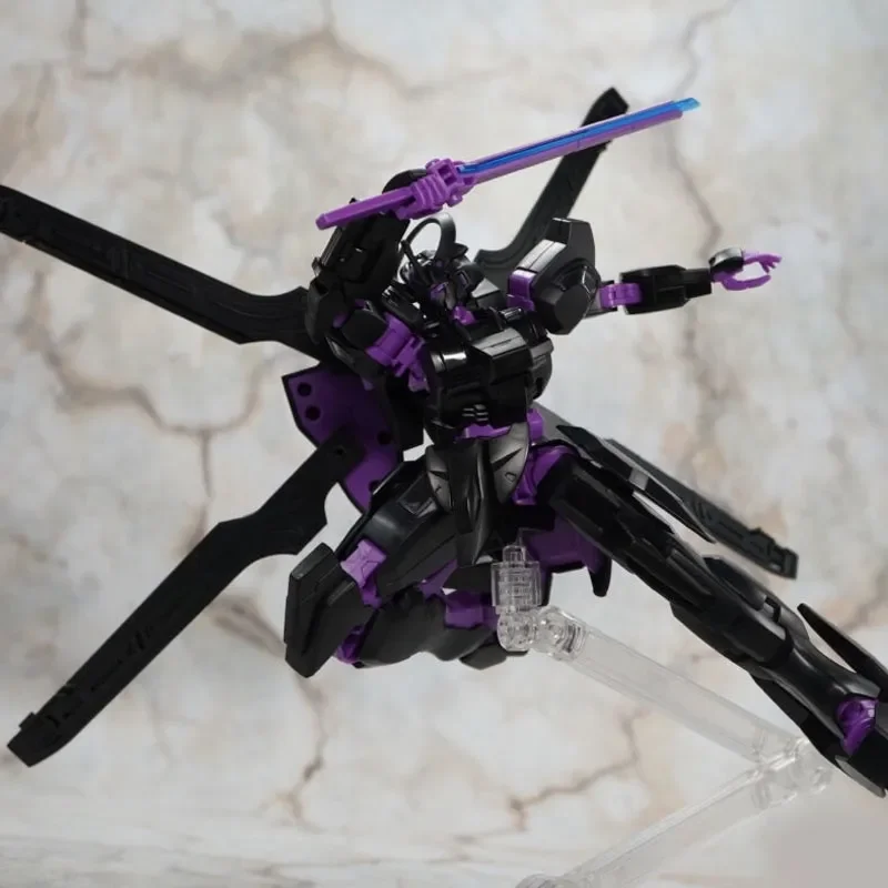 Jimoshe-紫色のネオンアセンブリモデルのロボットキット、jmsモデル