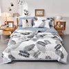 Fashion Skin-friendly Summer Cool Blanket Comfortable Lightweight Air Condition Comforter Machine Washable Quilt for Adults Kid 4