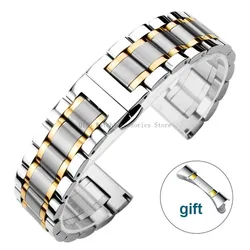 Bracciale per orologio in acciaio inossidabile curvo a estremità universale