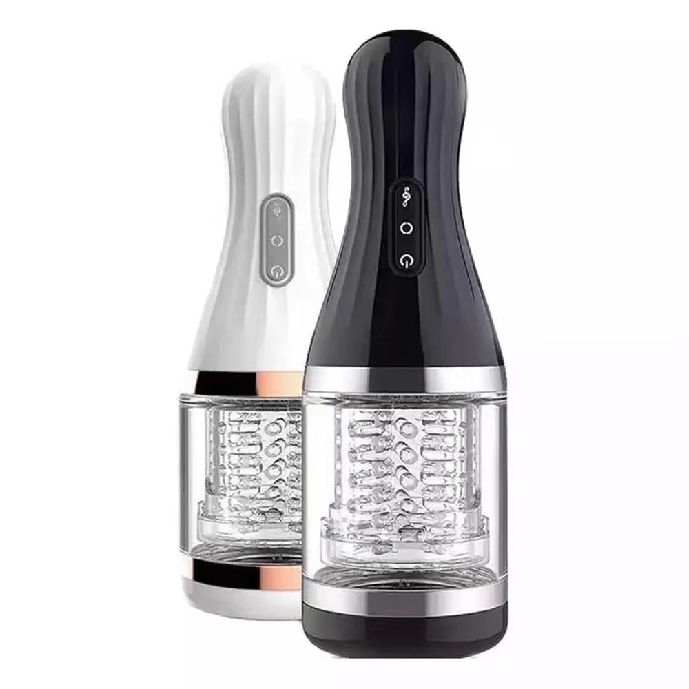 Automatic Rotating Masturbator Cup For Men With Vibration_voghion.com