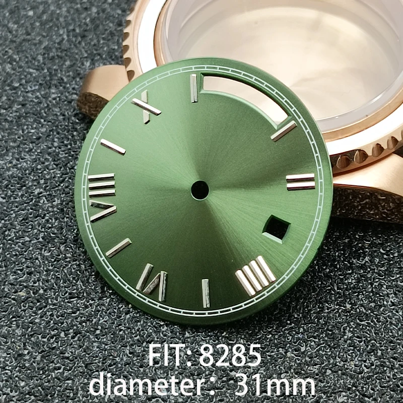 Sterile Single Date Watch Dial - 31mm Diameter for 8285 Movement Accessories