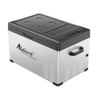 25L Car Refrigerator Alpicool Compressor Refrigeration 12/24V 220V Vehicle Truck Small Fridge Portable for Home LED Mini Freezer 1