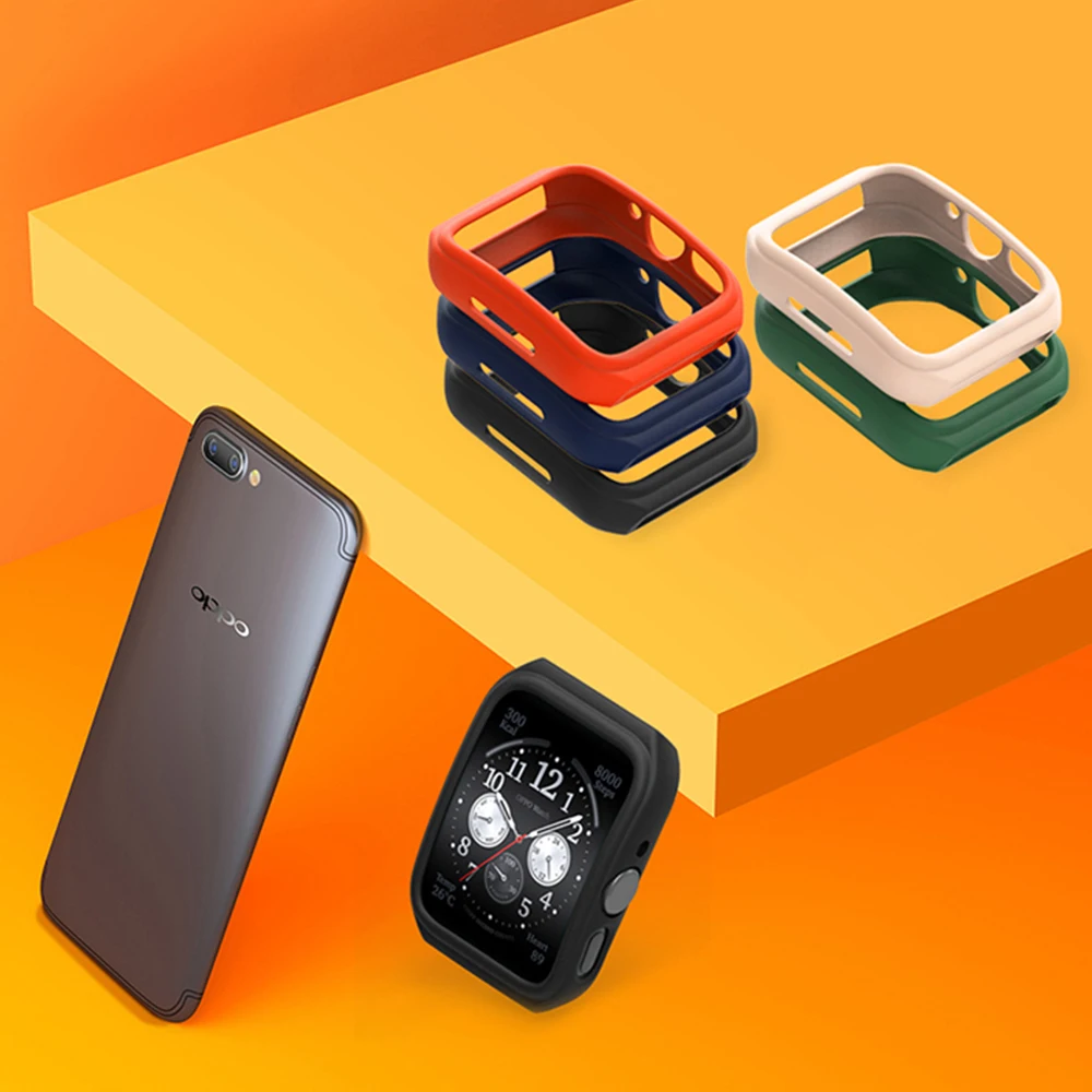 BEHUA Silicone Protective Cover with Screen Protector and Frame Bumper