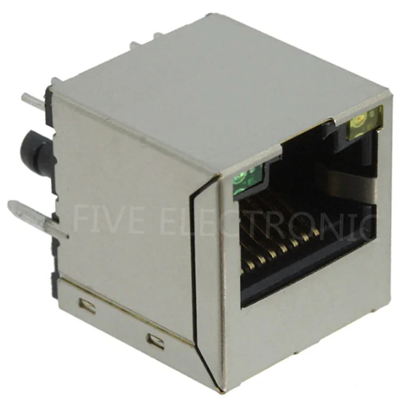 

74990101210 1 Port RJ45Through Hole 10/100 Base-T, AutoMDIX