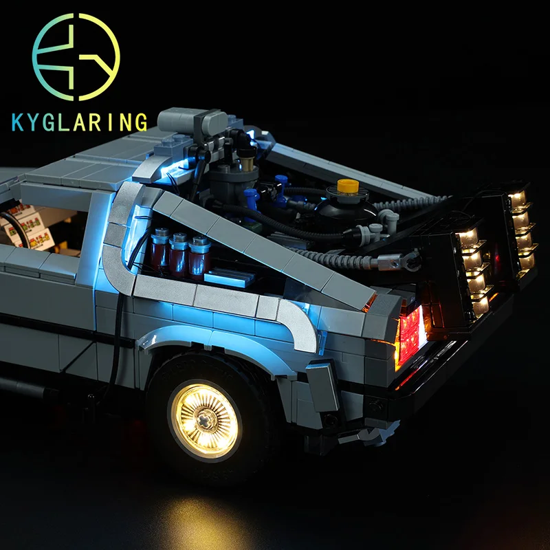 Lego Back Future Delorean Time Machine Set 10300  Delorean Back Future Car  Lego - Blocks - Aliexpress