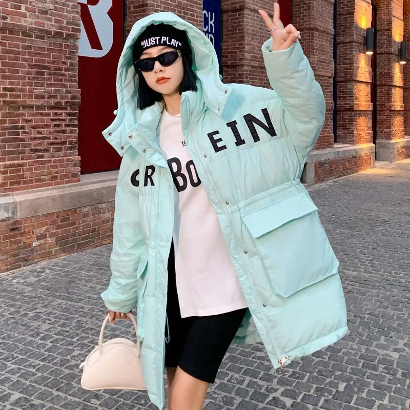 Рисунок 2 - Новинка 2024, женское пуховое пальто из хлопка