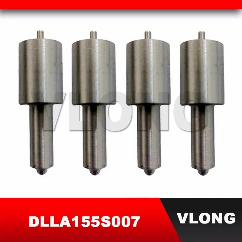 

4PCS Diesel Nozzle DLLA155S007 CDLLA155S007 Auto Parts For Fuel Injector Sprayer YC6108 2108 4102QBZ 3100 4105