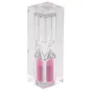 Clear Acrylic Sandglass 3 Mins Hourglass Sand Egg Timer Clock Home Decor Gifts 5