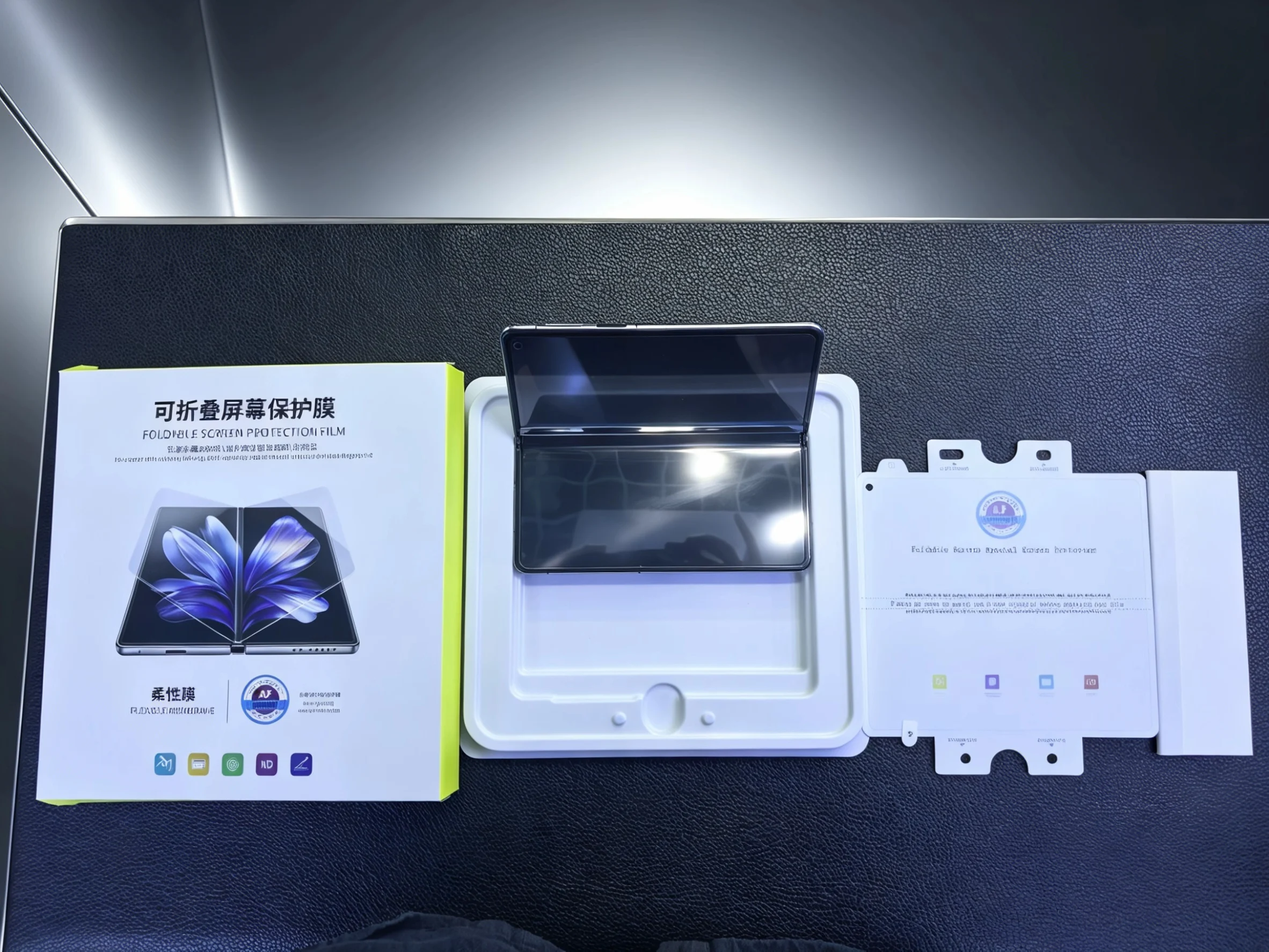 Pellicola Protettiva Opaca HD Trasparente in Idrogel Morbido TPU per Samsung Galaxy Z Fold 8 Ultra Z Fold 7 6 5 Z Flip 8 7 6 5 Protezione Schermo Interno ed Esterno - immagine 6