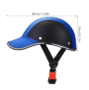 Cappellino baseball bicicletta universale caschi sicurezza estiva antivento esterno neutro - Foto 18 di 28